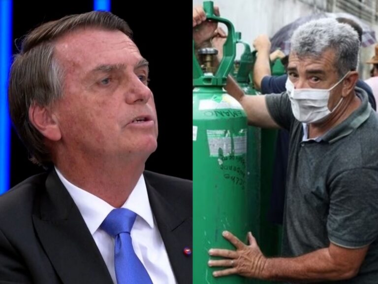 Leia mais sobre o artigo Bolsonaro diz que crise do oxigênio em Manaus não foi por falta recursos e apoiadores culpam Wilson Lima